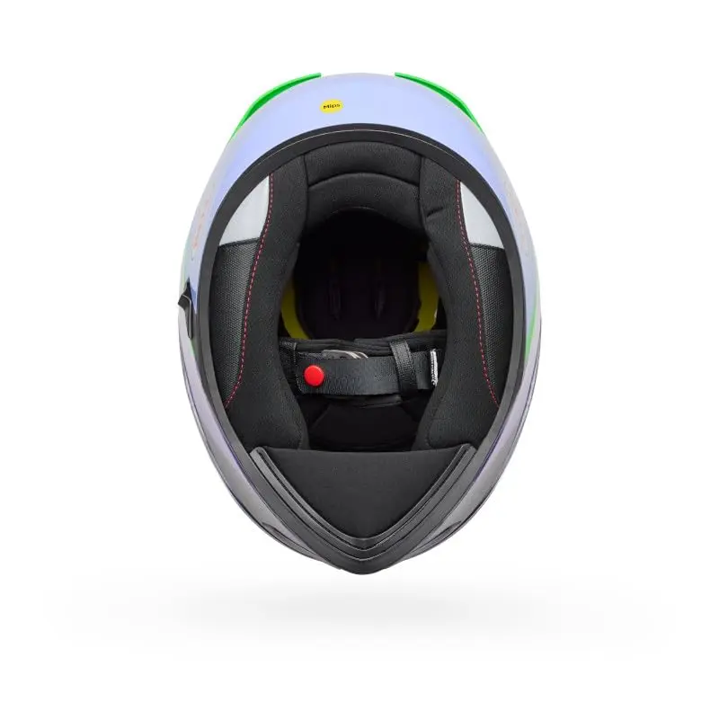 BELL Lithium Helmet Large Purple Bash | DOT & ECE Certified with Removable Liner - view 9