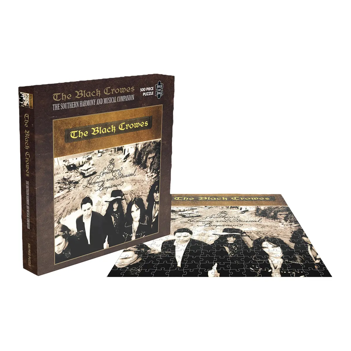 RockSaws Black Crowes The Southern Harmony Album Cover 500 Pc Jigsaw Puzzle | Classic Rock Album Art for Fans - view 3