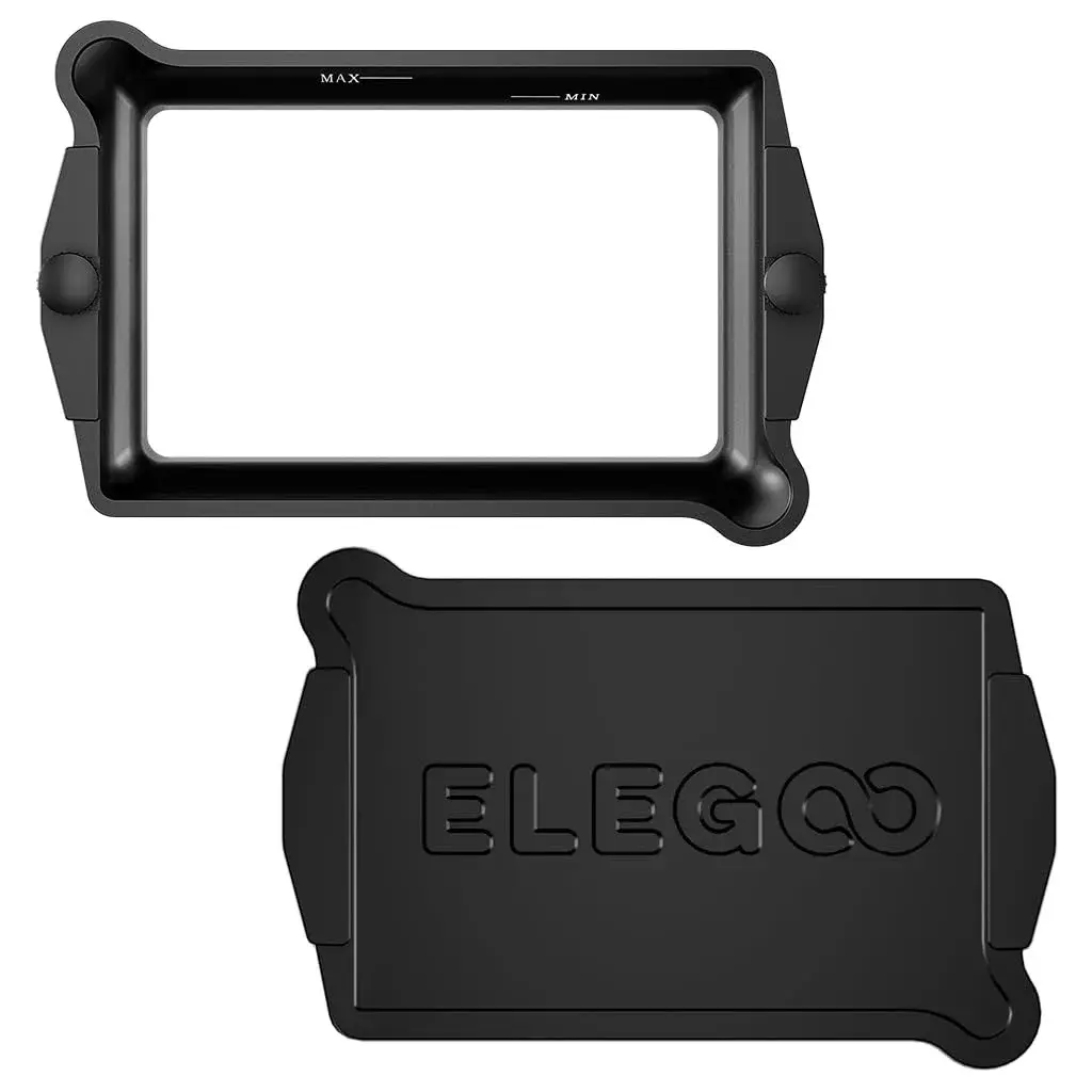 ELEGOO Metal Resin Tank for Saturn 4 Ultra 16K 3D Printer | Reinforced Replacement Resin Vat with PFA Liner (1.09 kg) - main product image