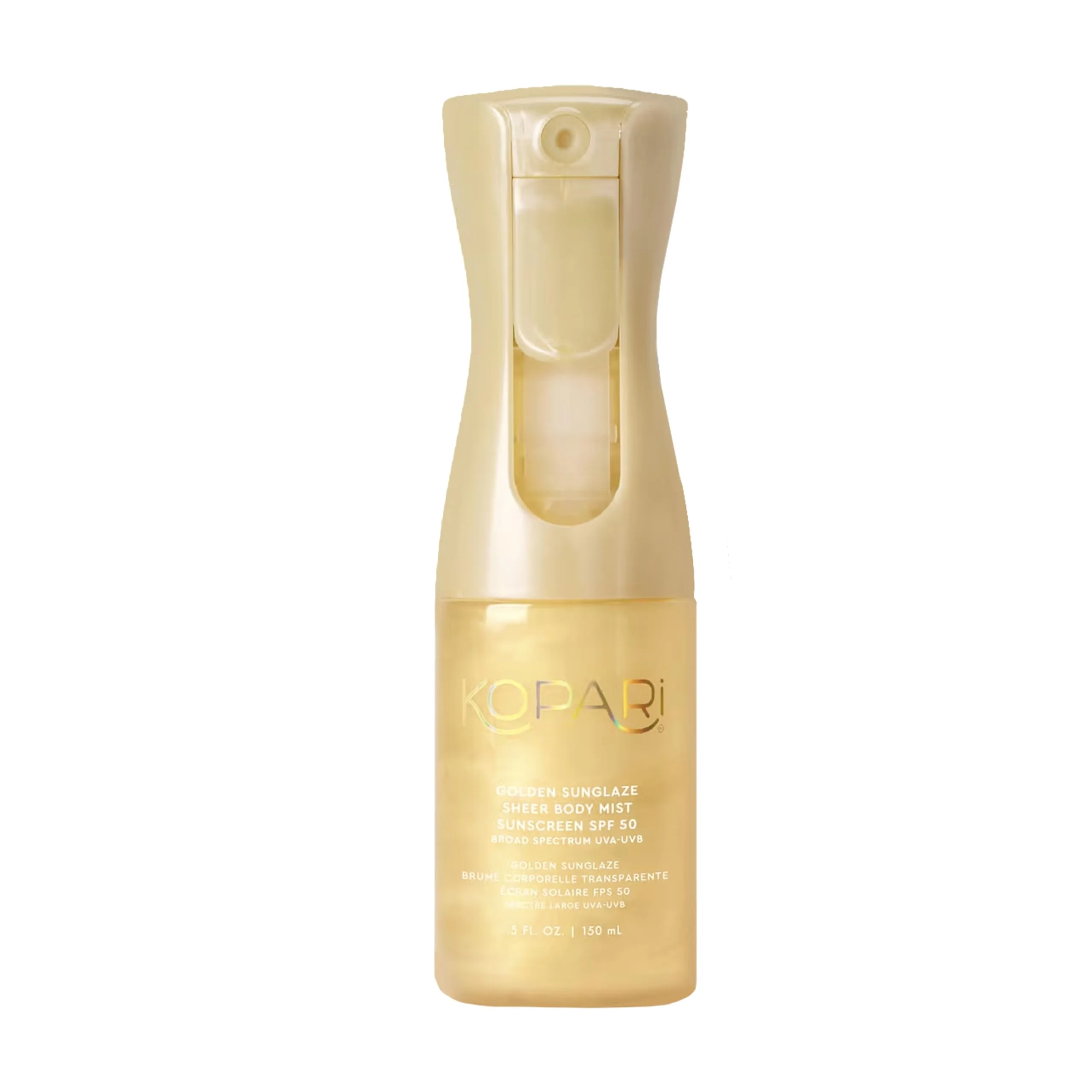 Kopari Sheer Body Mist Sunscreen SPF 30 with Shimmer, Hydrating Mist, Glowy Finish (177 ml / 6 oz) - main product image