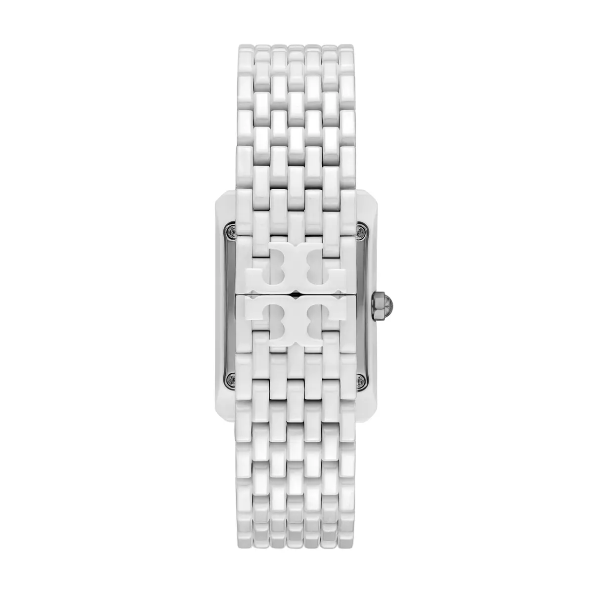 Tory Burch Women's Eleanor Three-Hand White Ceramic Bracelet Watch (Model: TBW1088) | Elegant Minimalist Design for Daily Wear - view 2