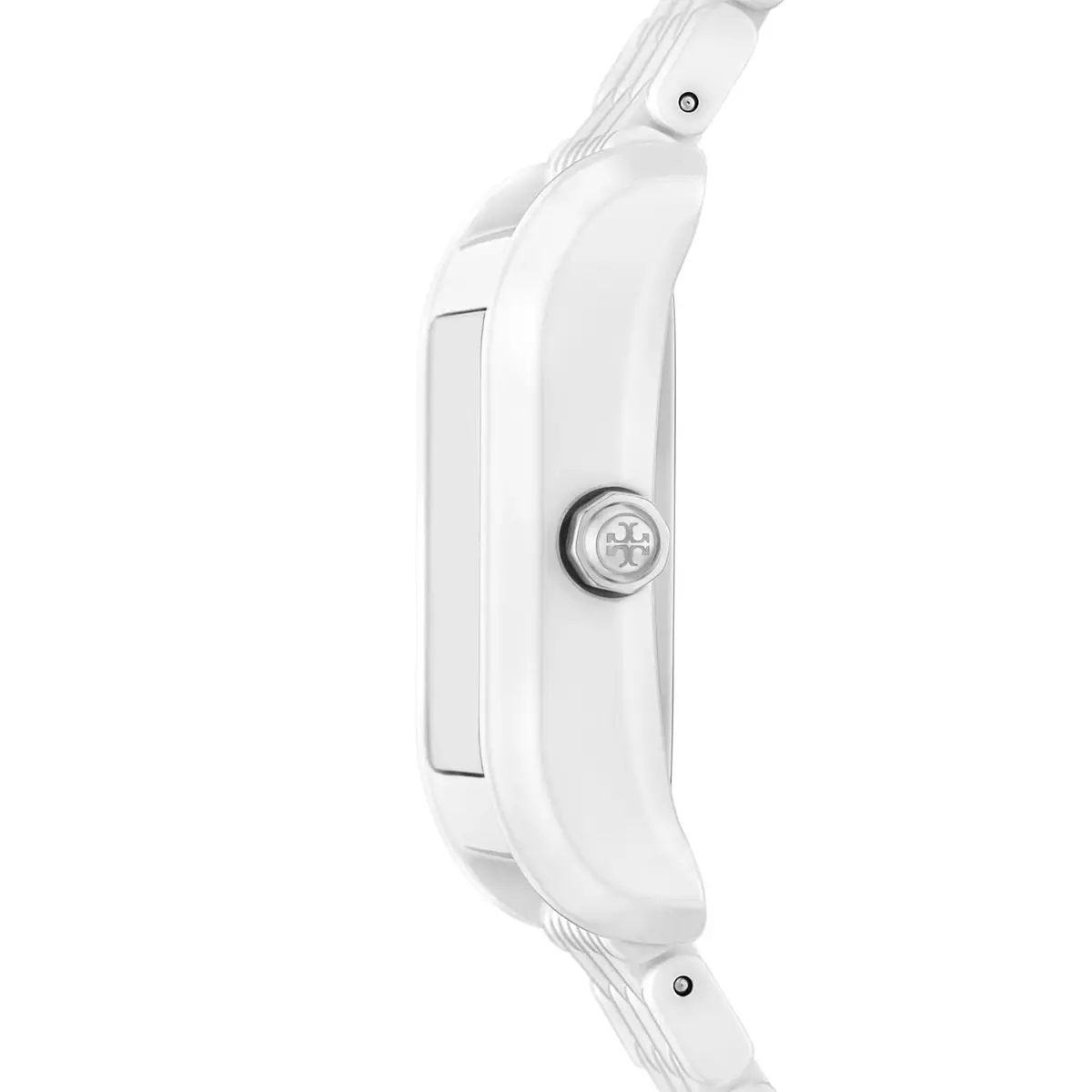 Tory Burch Women's Eleanor Three-Hand White Ceramic Bracelet Watch (Model: TBW1088) | Elegant Minimalist Design for Daily Wear - view 3
