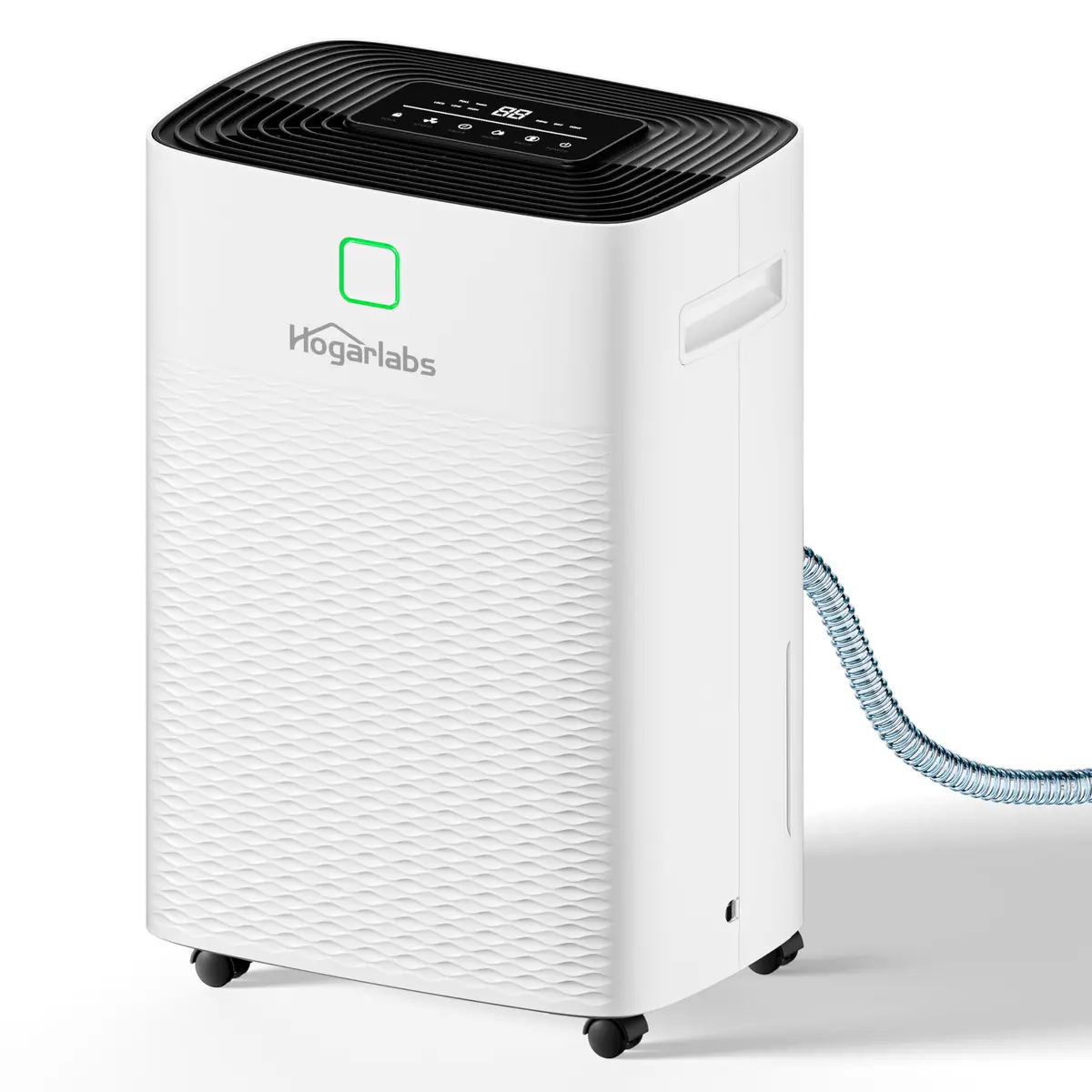HOGARLABS 100 Pint Dehumidifier for Basement & Bedroom | Covers 6000 Sq.Ft, Auto Humidity Control, Quiet Home & Garage Use - main product image