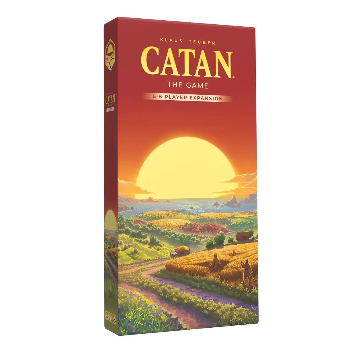 CATAN 5-6 Player Board Game Expansion (6th Edition) Strategy Game ADD-ON, Requires the CATAN Base Game, Ages 10+, 90+ Min Playtime - main product image