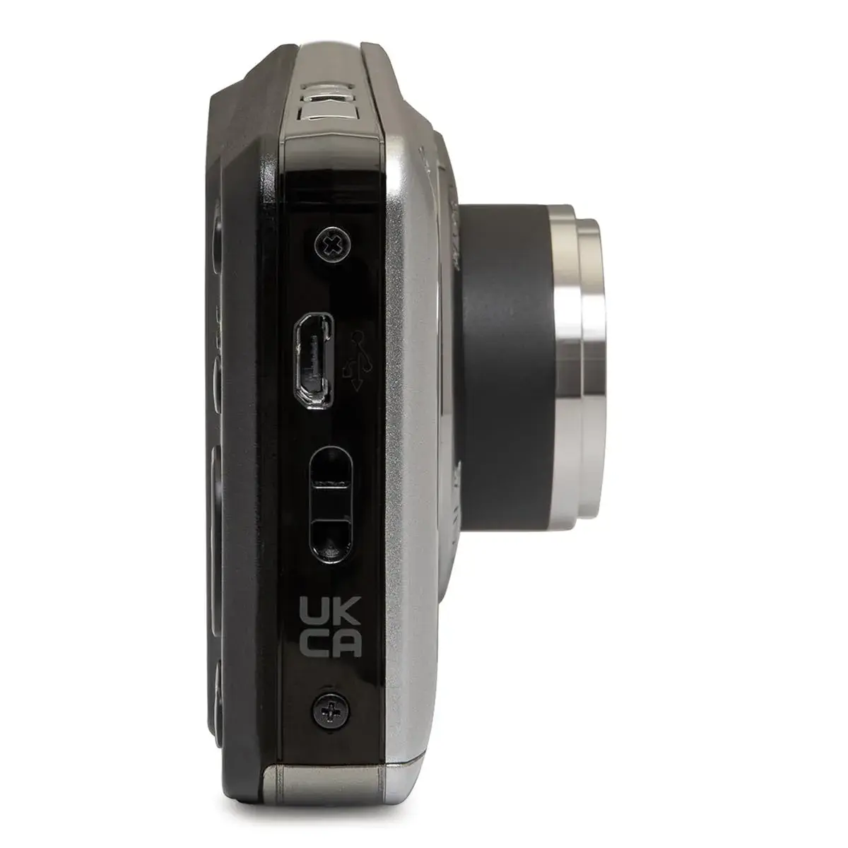 KODAK PIXPRO FZ55 Digital Camera Gray 16MP CMOS 5X Optical Zoom 28mm Wide Angle 1080P Full HD Video 2.7" LCD | Compact Point and Shoot Camera - view 8
