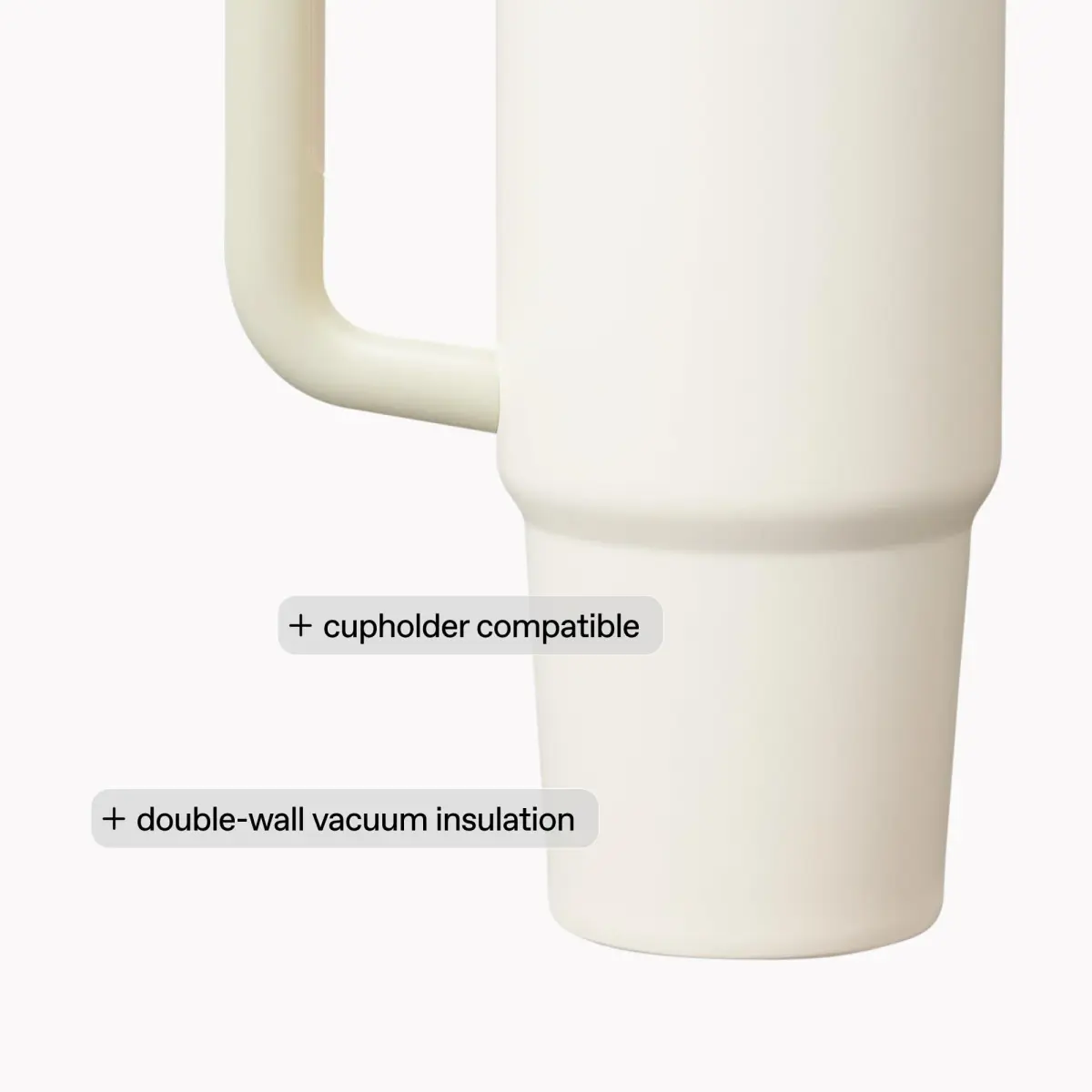 STANLEY Quencher H2.0 Tumbler with Handle and Straw 20 oz (591 ml) | Flowstate Lid, Cup Holder Compatible, Insulated Stainless Steel - view 5