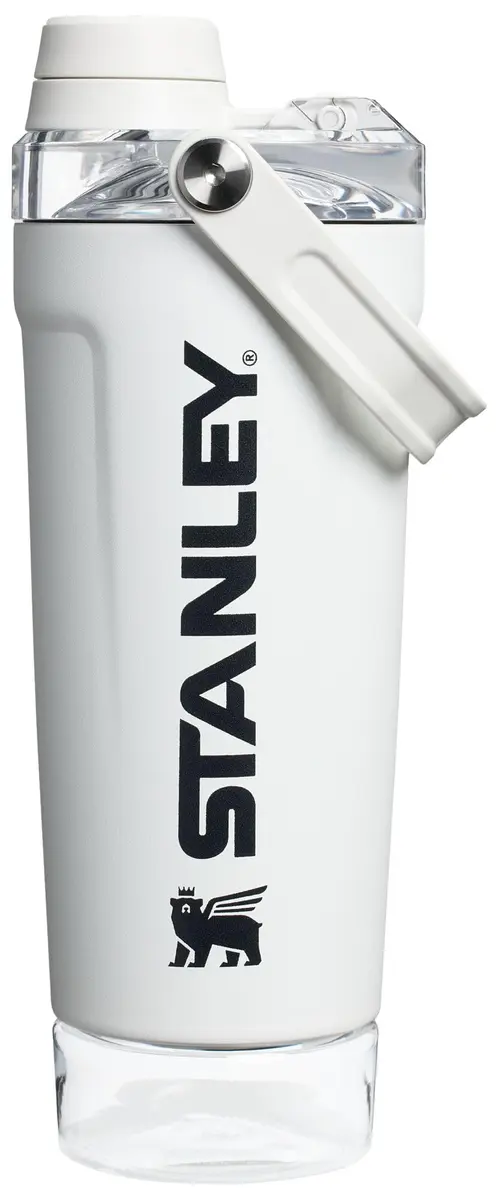 STANLEY Vitalize Shaker Bottle 20 oz (591 mL) Chalk | Insulated Leakproof Hydration - main product image