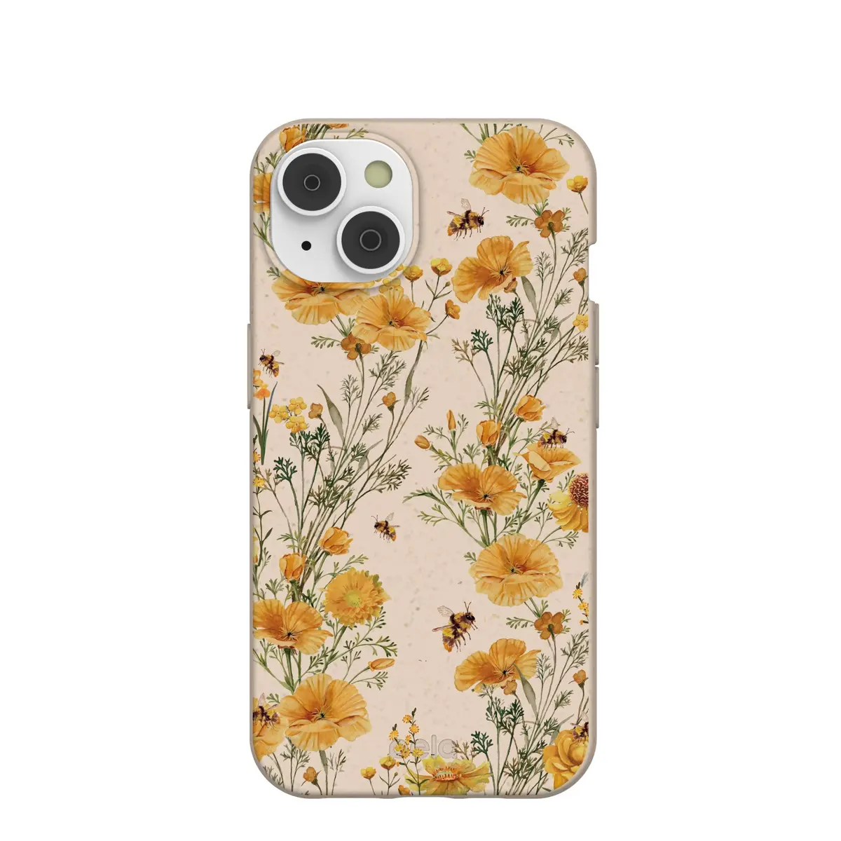 Pela Phone Case Compatible with iPhone 16e/14 | Limited Edition | MagSafe Compatible | Eco Friendly | Vintage Bee - main product image