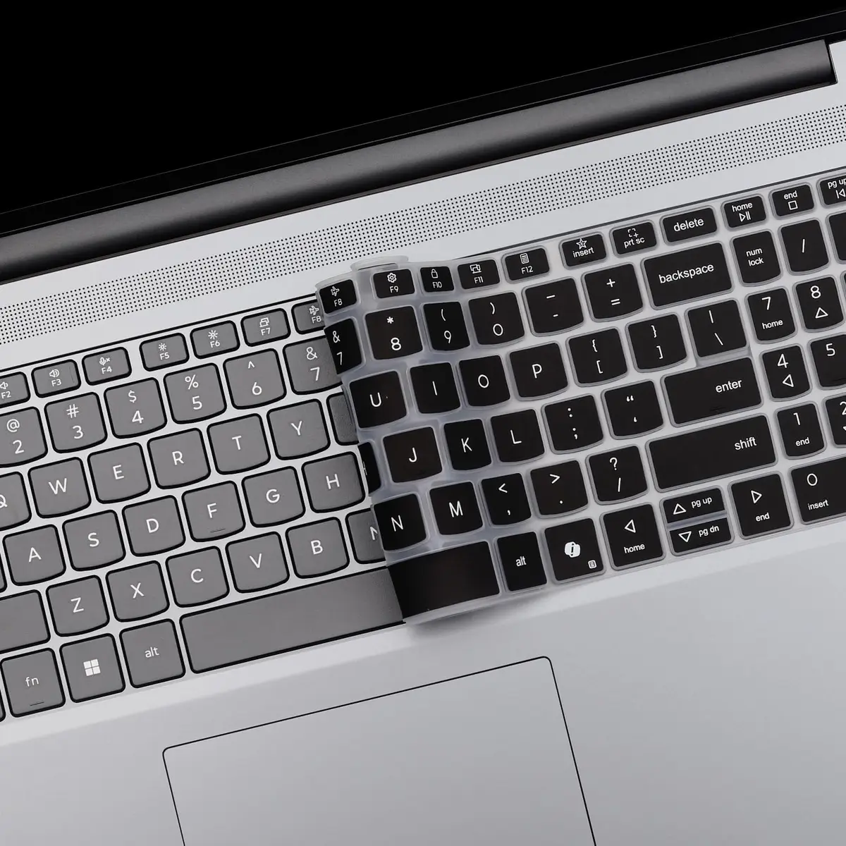 MUBUY-GOL Black Keyboard Cover for Lenovo IdeaPad Slim 3/5 15.3" 16" (Gen 11/10) | Fits Backlit Keyboards - view 6