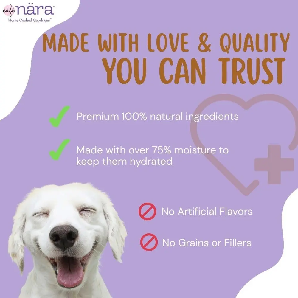 Cafe Nara Peanut Butter Flavored Lickable Treats for Dogs 2oz Pack of 12 | Nutritious & Versatile - view 7