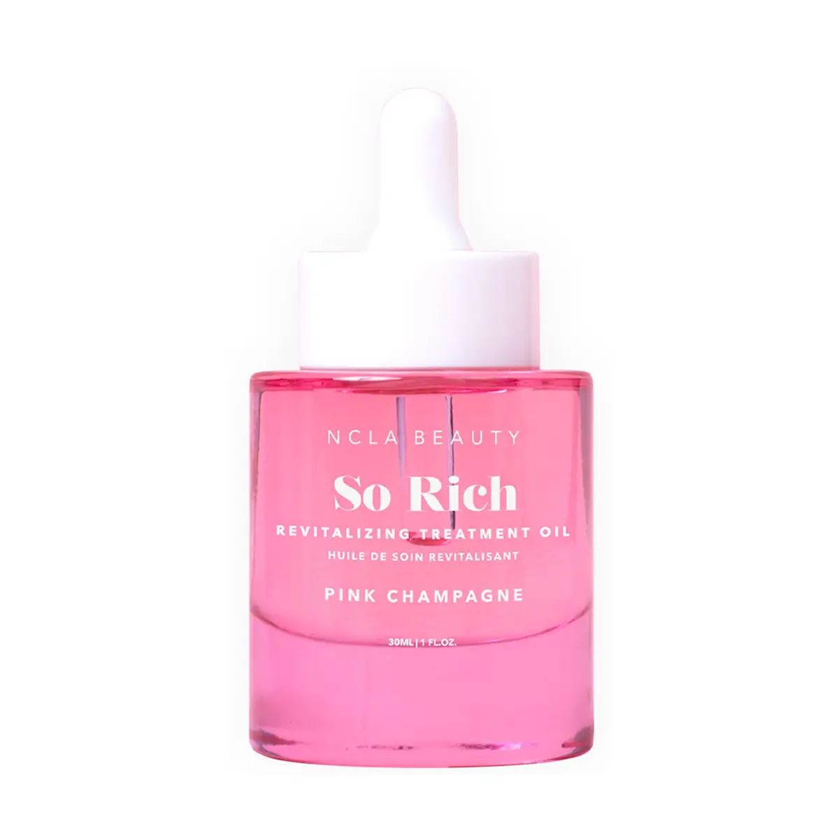 NCLA Beauty So Rich Revitalizing Treatment Oil - Cuticle Oil with Vitamin E - Nourishes with Sunflower & Jojoba, 30ml - main product image