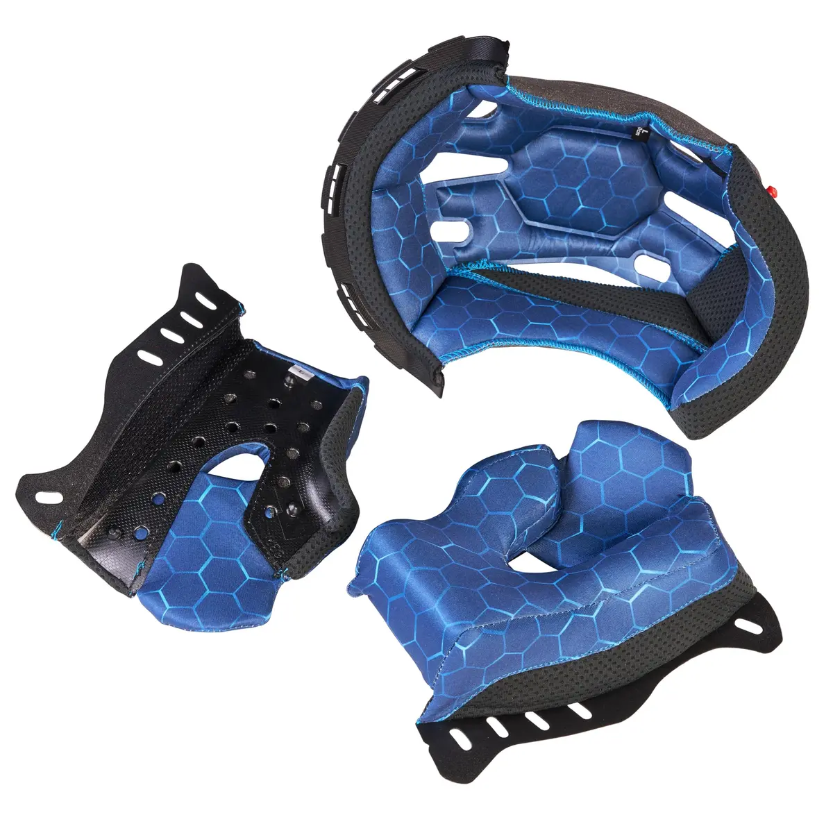Kini ADV Adventure Helmet Adult Red Bull 1.0 Blue/White Medium | ECE & DOT Safety Standard - view 5