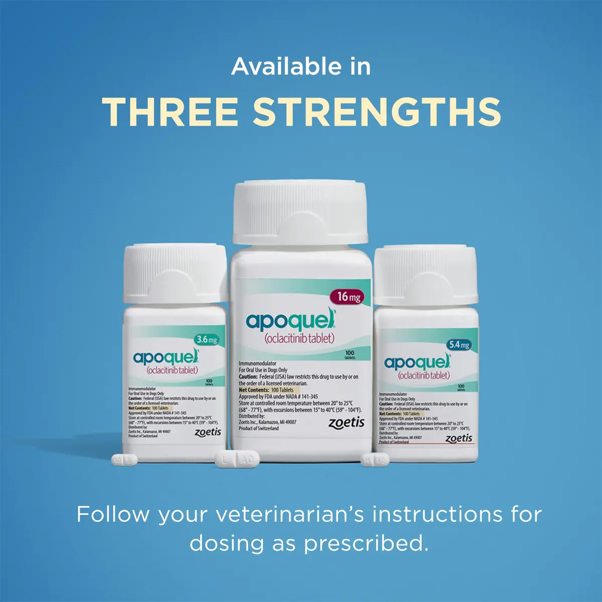 Apoquel for Dogs 5.4 mg | Fast Relief for Allergic Itch in Dogs 12+ Months - view 7