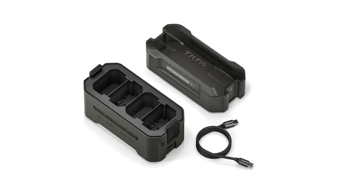 Tilta NP-FZ100 Portable Charging Station | 4-Channel 45W PD Fast Charging, Green - view 9