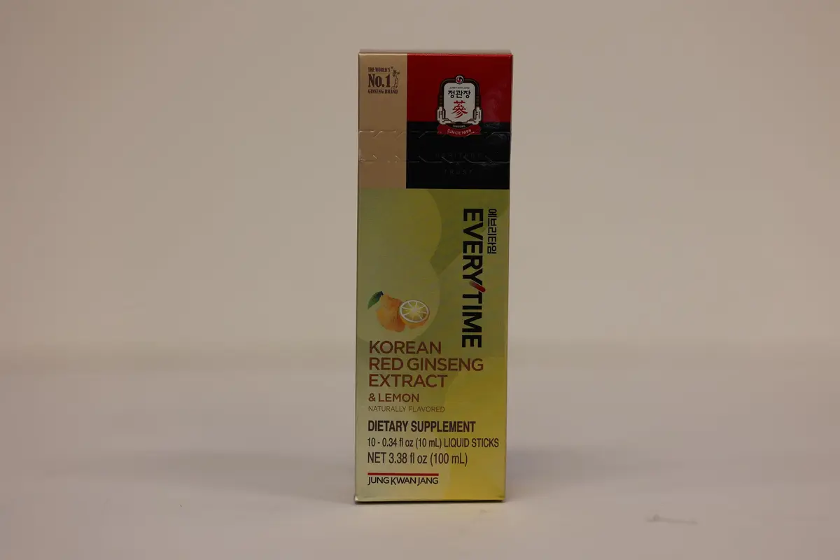 JUNG KWAN JANG Everytime Korean Ginseng Extract & Lemon 0.34 Fl Oz | Builds Stamina & Immunity, Vegan, Non-GMO - view 8