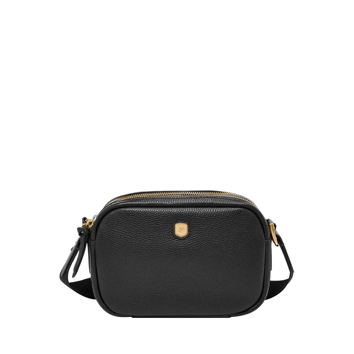 Fossil Handbag Utility Black | Classic Top-Handle Style, 22.9cm x 15.3cm x 7.7cm - main product image