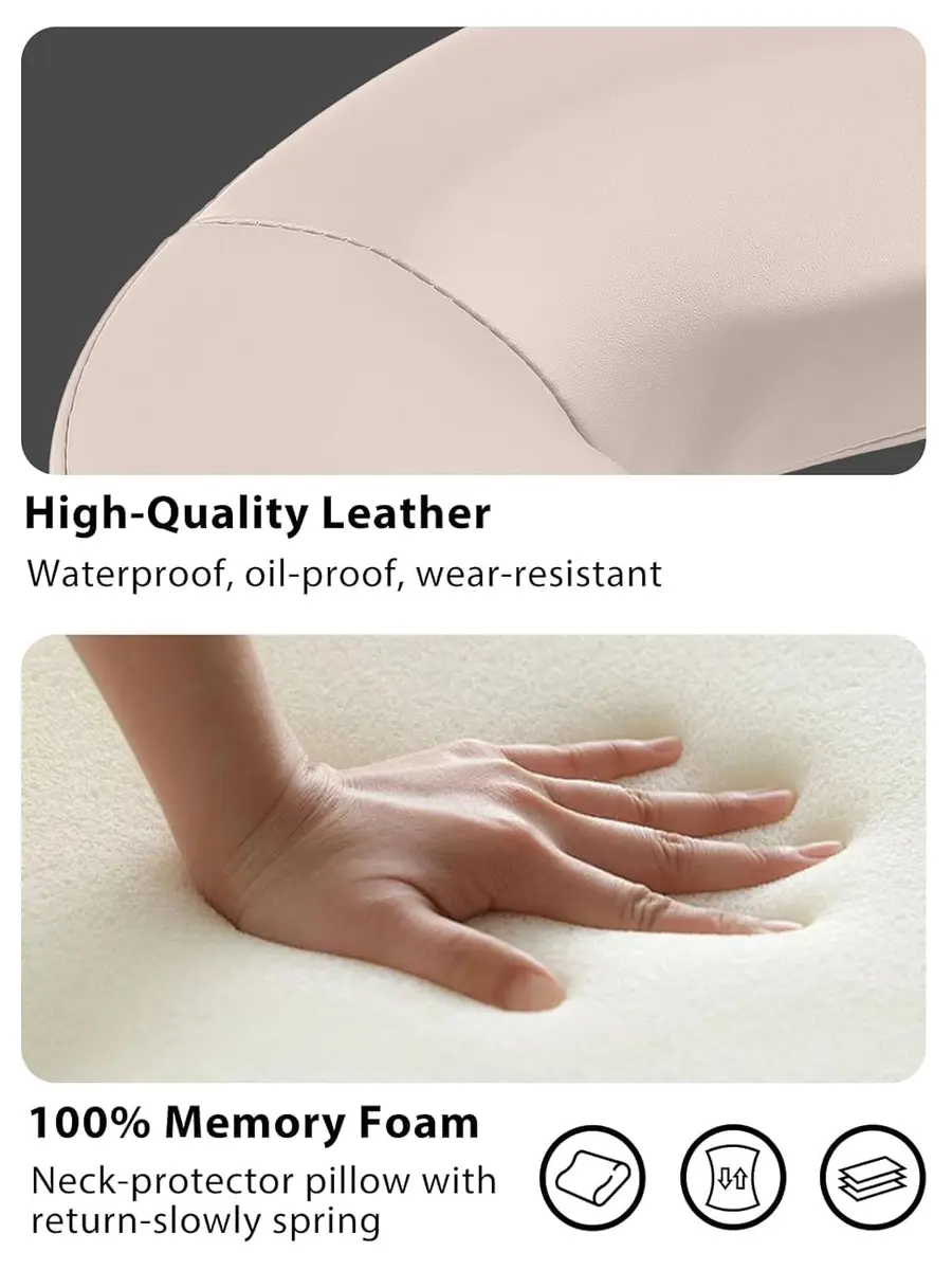EBANKU Mattress Top Massage Kit, Cream | Adjustable Face Cradle & Armrest for Professional & Home Use - view 6