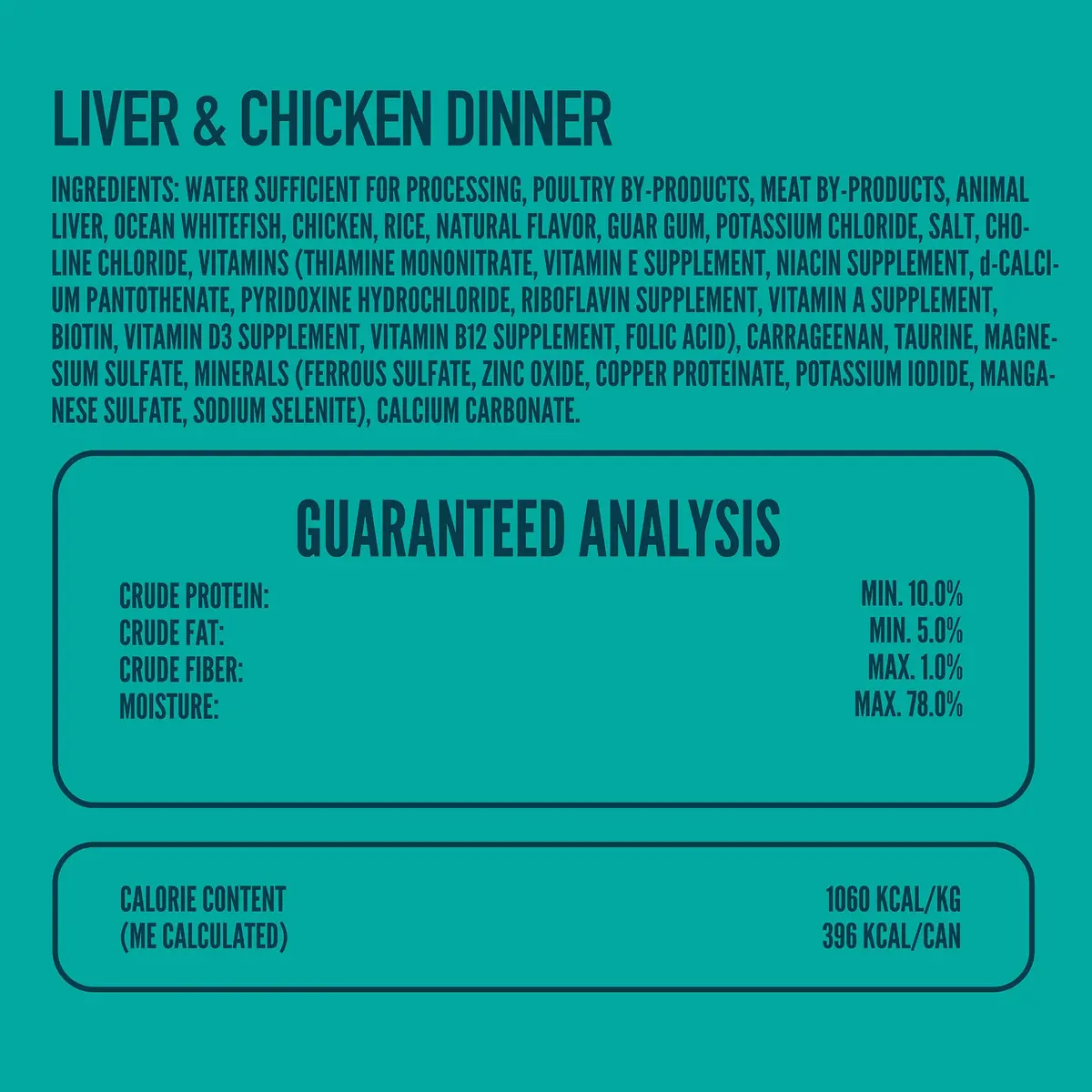 Strongheart Adult Cat Pate Liver & Chicken Dinner 13.2oz | Complete & Balanced Nutrition - view 2