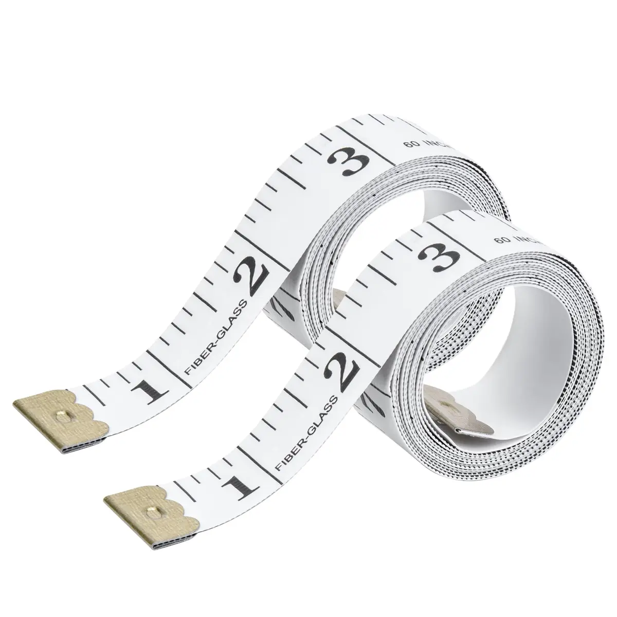 DSOMHZ Soft Tape Measure Body Measuring Tape 150cm (60 Inch) | Flexible Fibre Glass Tape for Sewing & Tailoring - main product image