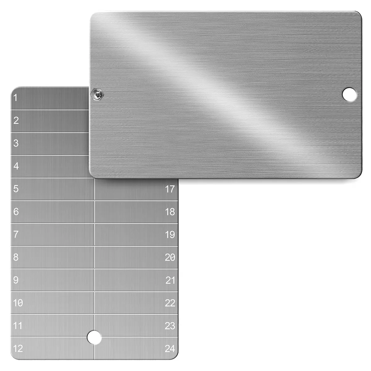 Codesteel Titanium Crypto Seed Phrase Storage, Bitcoin Seed Plates | Fireproof & Waterproof Backup for Crypto - main product image