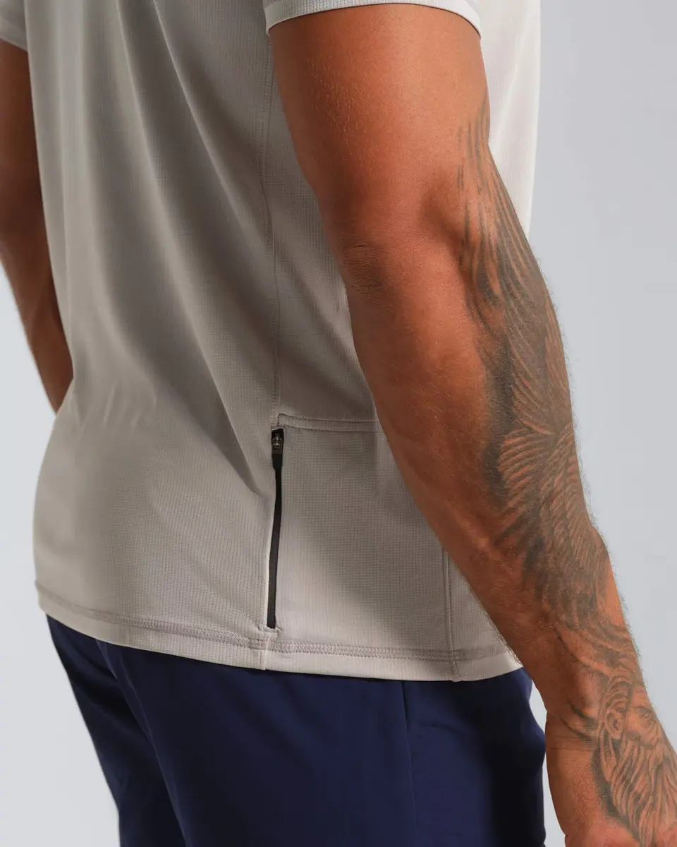 MUNICIPAL SportCross Tech Short Sleeve T-Shirt Large | Rapid Moisture Control for Outdoor Fitness - view 4
