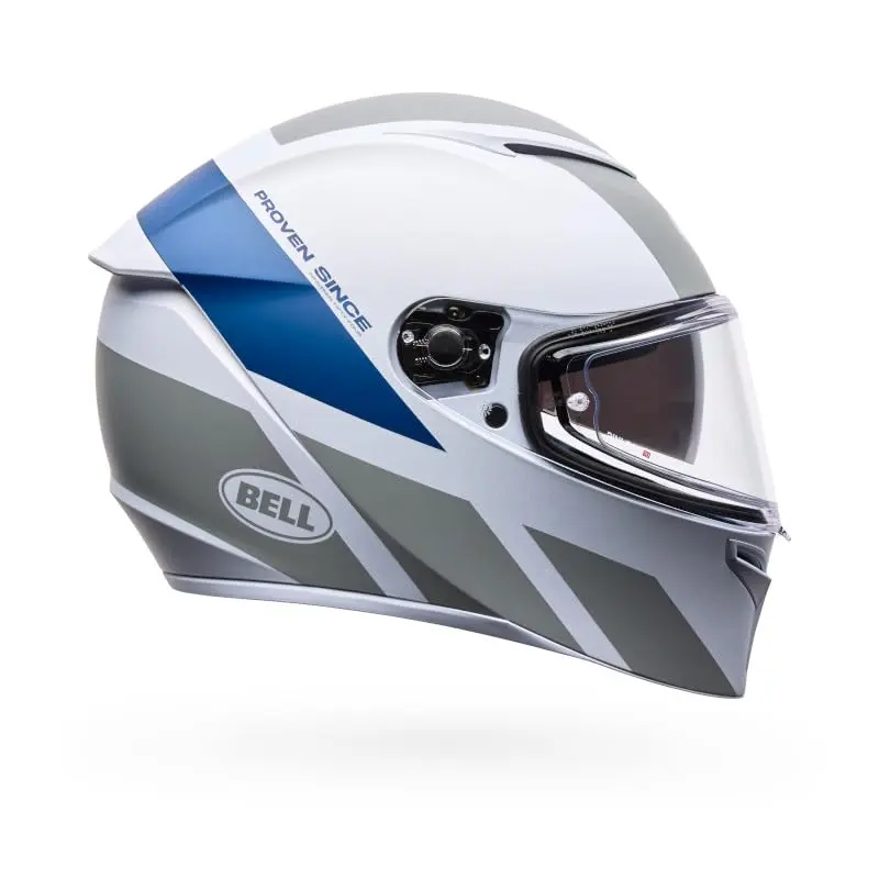BELL Lithium MIPS Helmet White/Gray Tech 2X-Large | Superior Impact & Sun Shield - view 2