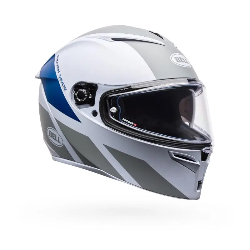 BELL Lithium MIPS Helmet White/Gray Tech 2X-Large | Superior Impact & Sun Shield - view 4