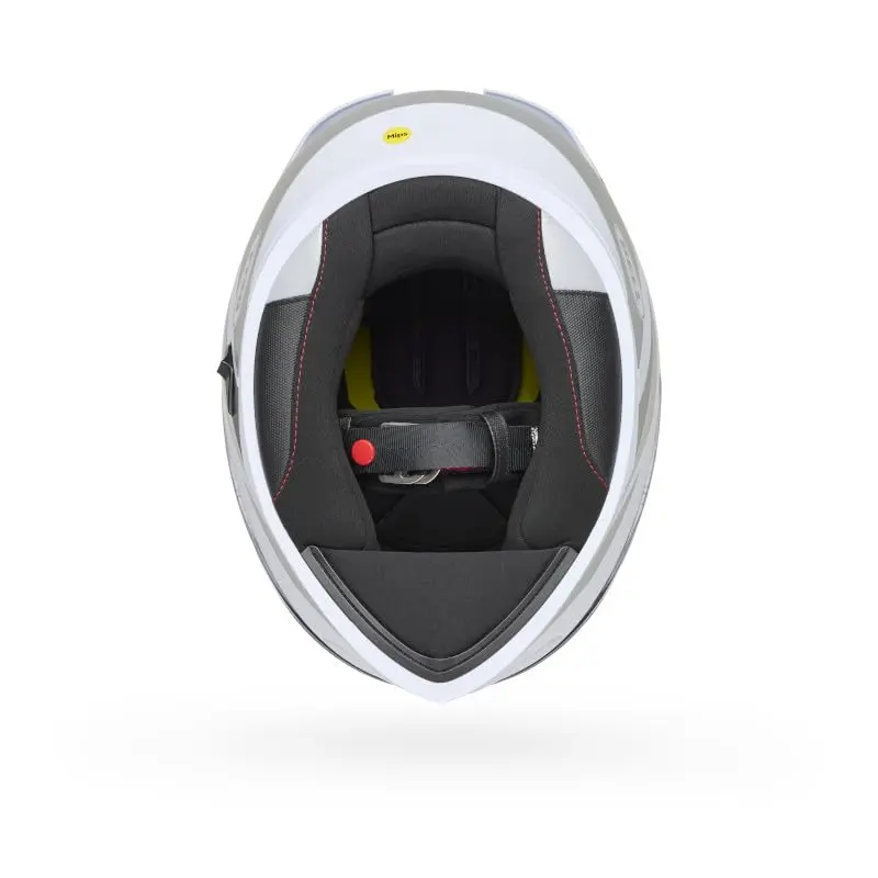 BELL Lithium MIPS Helmet White/Gray Tech 2X-Large | Superior Impact & Sun Shield - view 10
