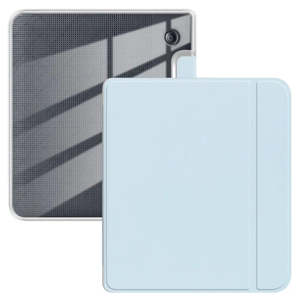 YoungMe Ultra Clear TPU Case for Kobo Libra Colour 2024 Released (7") | Auto Sleep/Wake, Light Blue - main product image