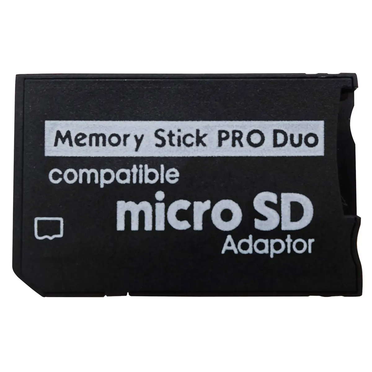 Funturbo Micro SD to Memory Stick PRO Duo Adapter 2-Pack | Compatible with PSP, Camera, Handycam - view 2