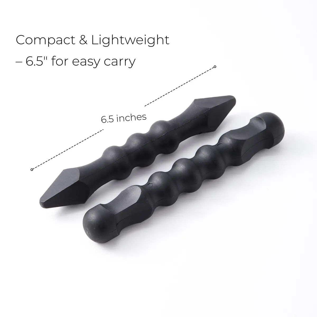 Xylarnoveth 2-Pack Yawara Stick – Koga SD1 Palm Stick Set, 6.5 Inch | Durable Polymer, Compact & Ergonomic - view 2