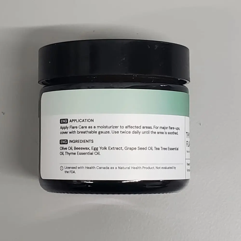 MyMagicHealer Thyme & Tea Tree Flare Care Salve 59ml (2 oz) | For Breakout-Prone Skin, Ingrown Hair, Razor Bumps - view 3