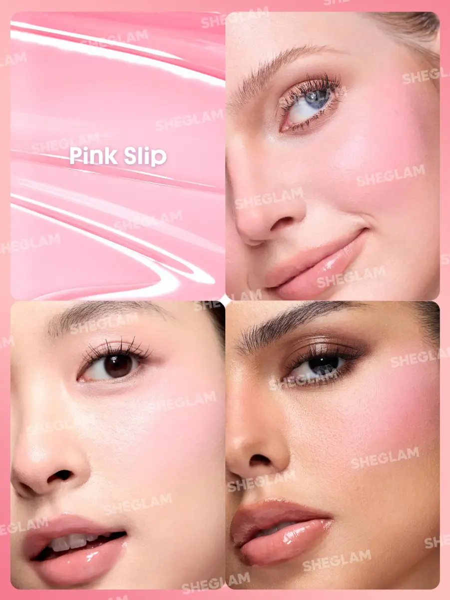 SHEGLAM Color Bloom Liquid Blush - 007 Pink Slip | Matte Finish, Hydrating Gel-Cream - view 4
