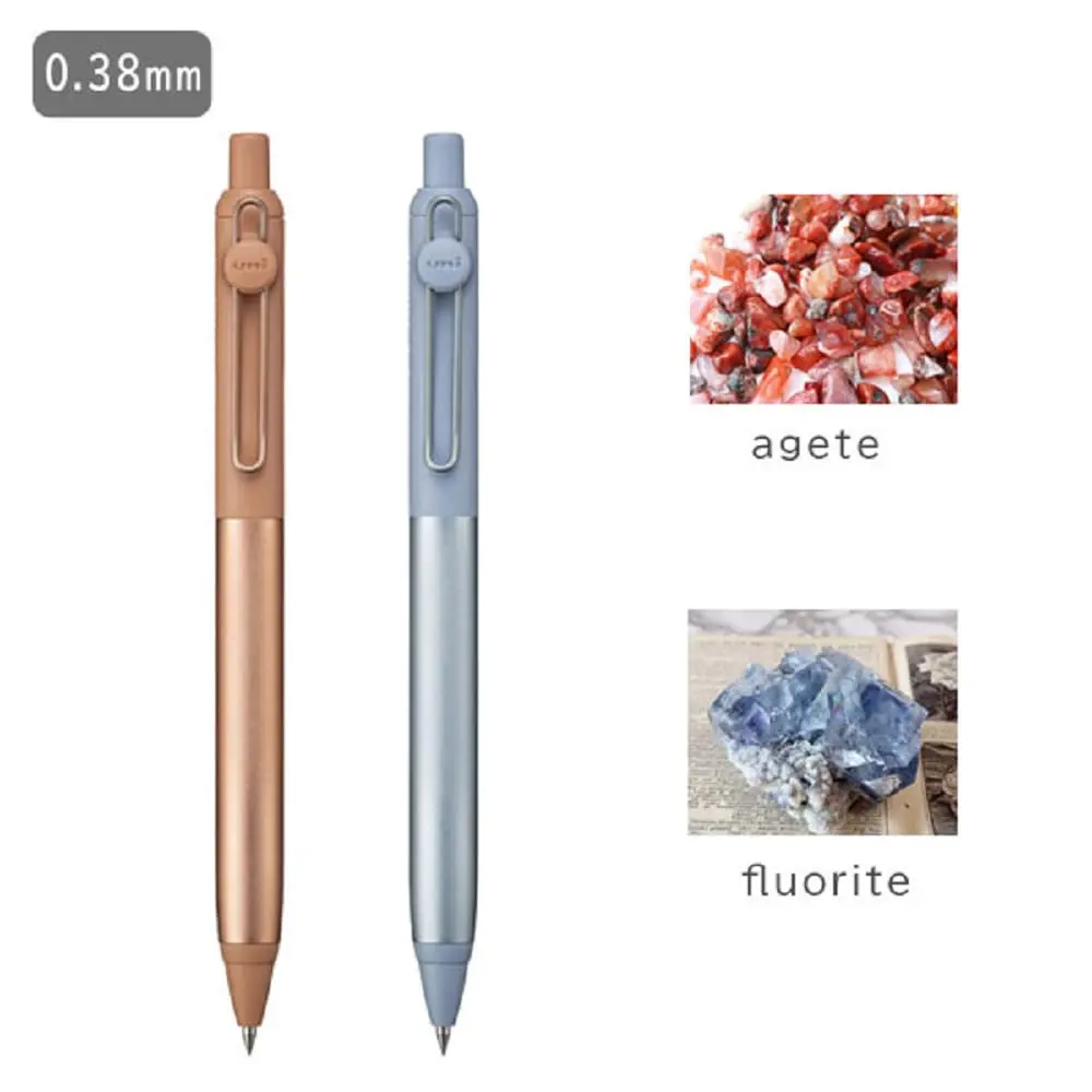 Uniball ZENTO Flow Model Ballpoint Pen Fluorite 0.38mm Black Ink | Smooth Writing Instrument - view 5