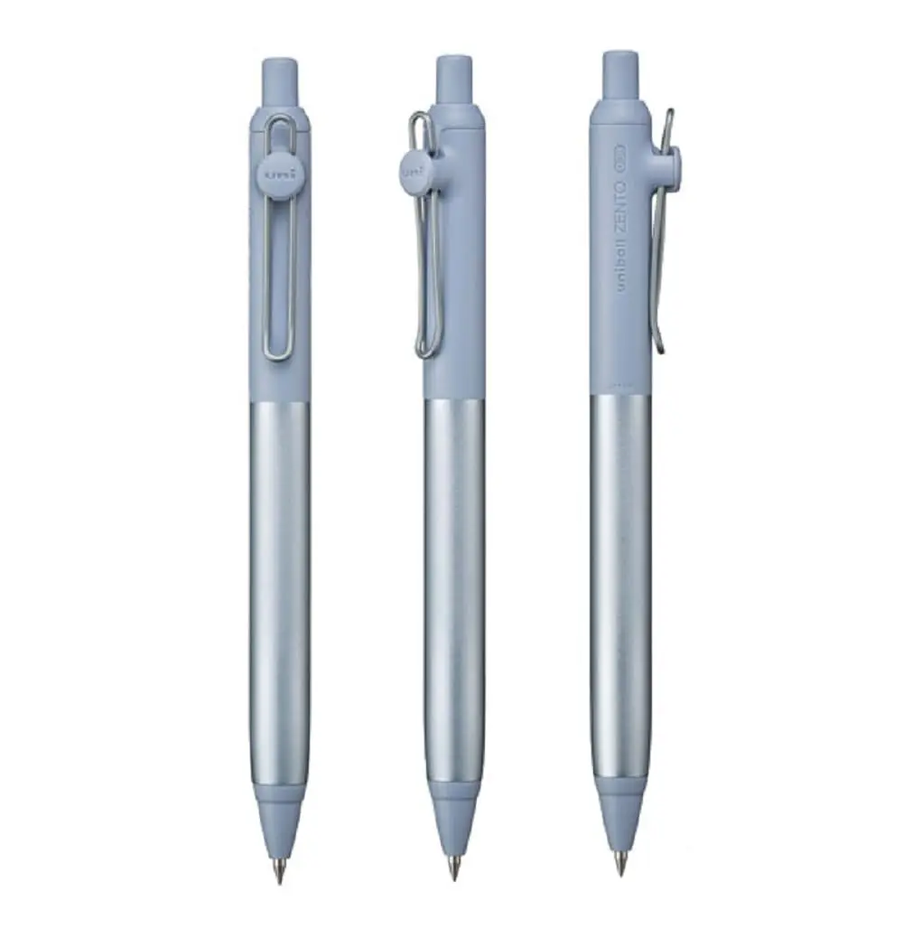 Uniball ZENTO Flow Model Ballpoint Pen Fluorite 0.38mm Black Ink | Smooth Writing Instrument - view 3