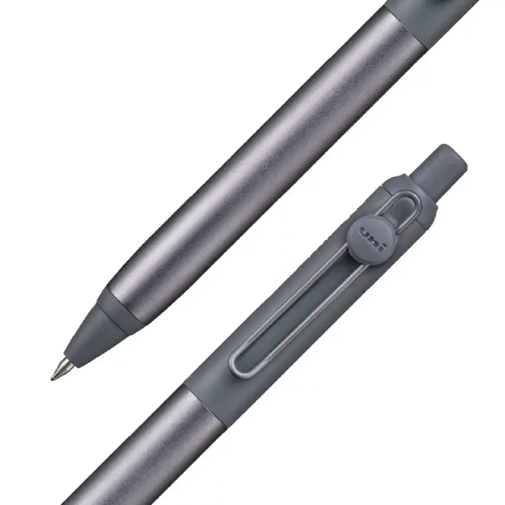 Uniball ZENTO Flow Model Ballpoint Pen Hematite 0.5mm Black Ink | Smooth Ink Flow Writing Instrument - view 2