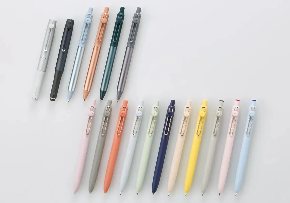 Uniball ZENTO Flow Model Ballpoint Pen Hematite 0.5mm Black Ink | Smooth Ink Flow Writing Instrument - view 4