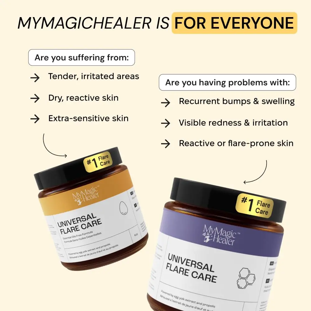 MyMagicHealer Thyme & Tea Tree Flare Care Salve 29.57 ml (1 oz) | Soothes Breakout-Prone Skin, Ingrown Hair & Bumps - view 9