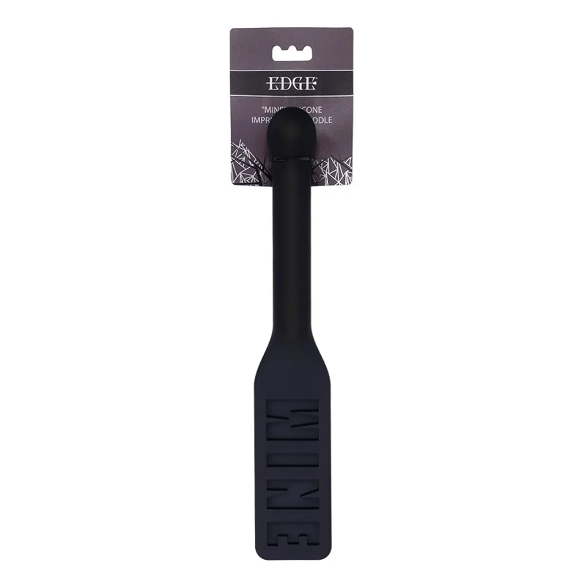 Sportsheets Silicone Paddle with 'Mine' Imprint | Body-Safe, Ergonomic, Impact Control (120c) - view 6