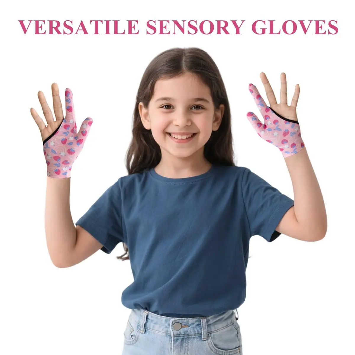 Yxmeiguo Kids Thumb Sucking Guard Gloves 2 Pairs | Anti Nail Biting Finger Protector for Ages 5-12 - view 5