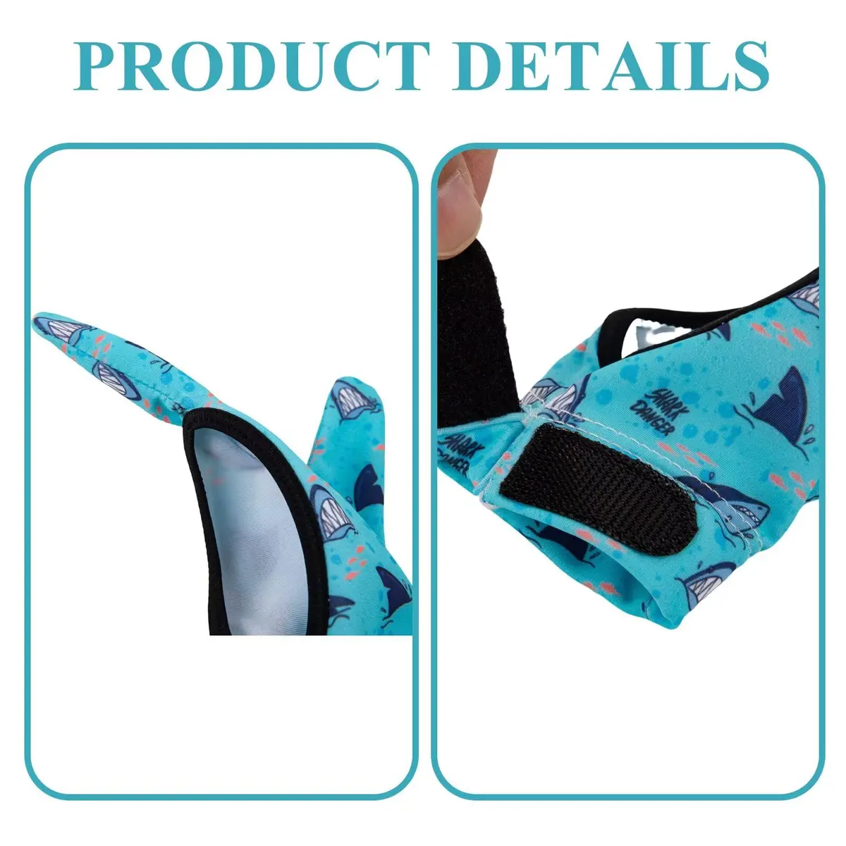 Yxmeiguo Thumb Sucking Guard Gloves for Kids 5-12 | Anti Nail Biting Finger Protector - view 4