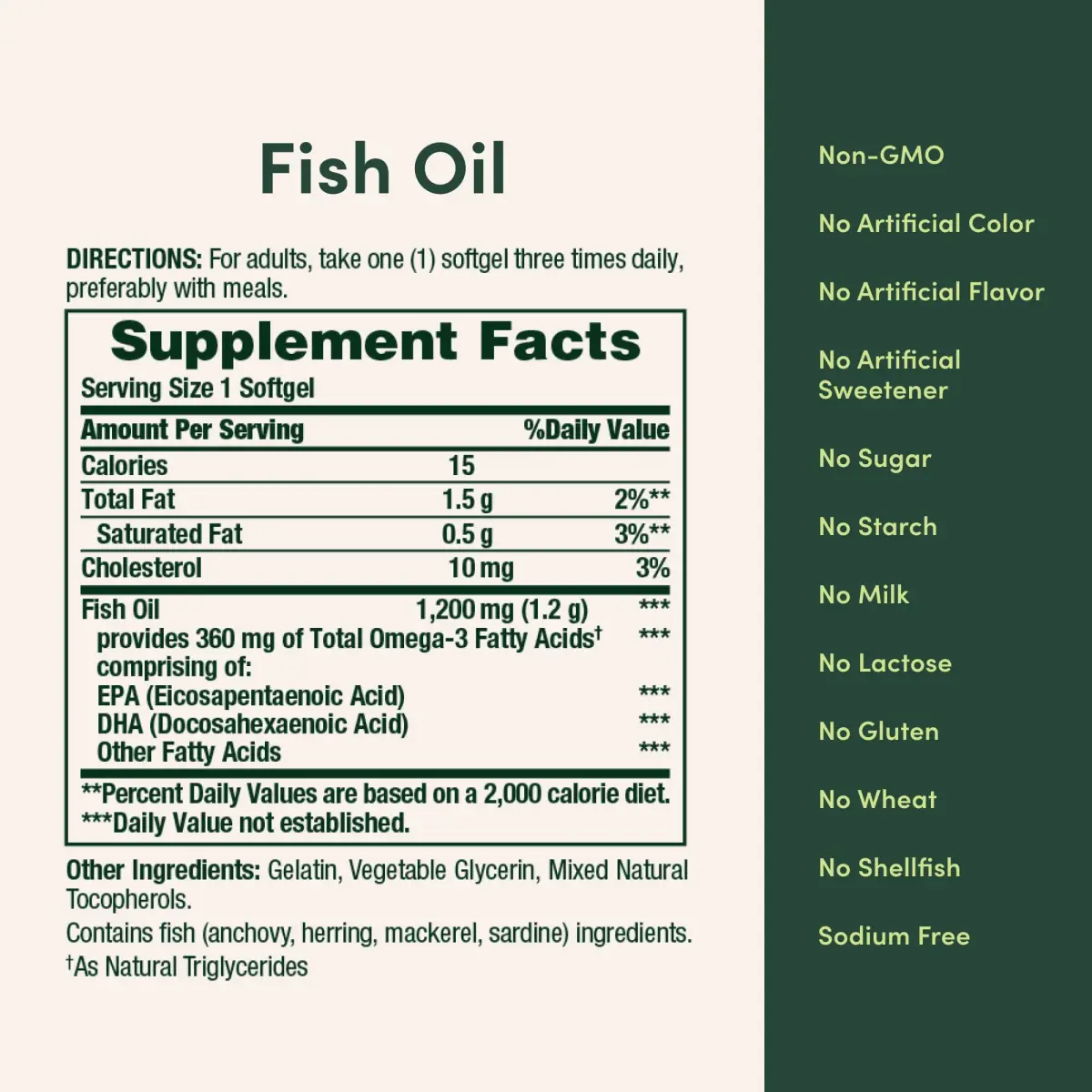 Nature's Bounty Fish Oil Omega 3 Supplements 1200 Mg 400 Count (Pack of 2) | Supports Heart Health with EPA & DHA - view 6