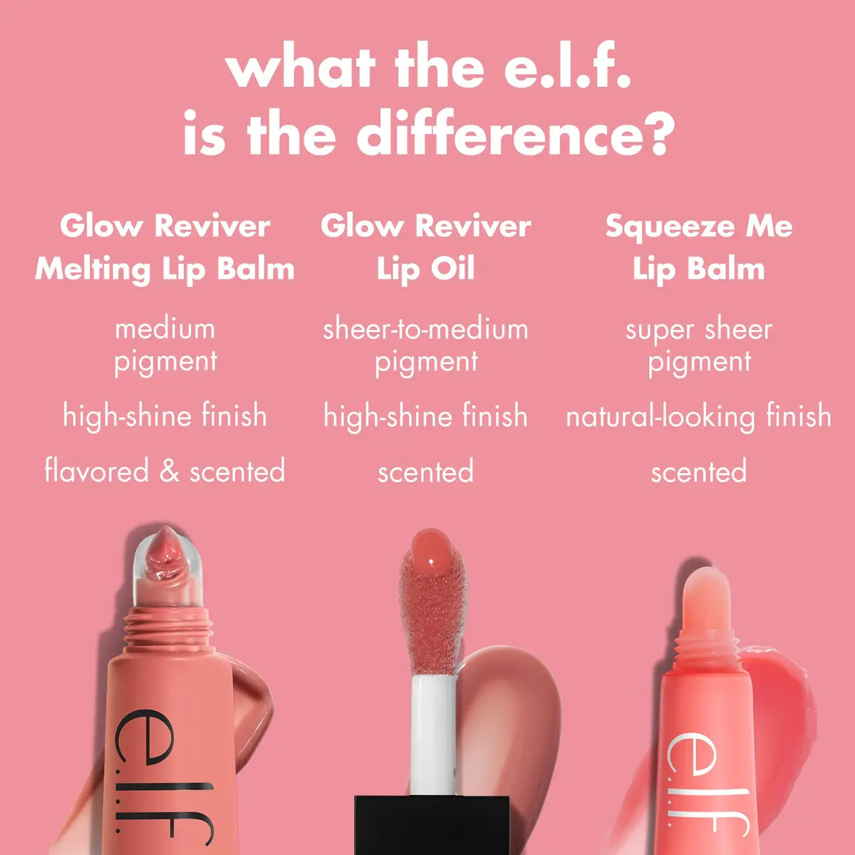 e.l.f. Glow Reviver Melting Lip Balm, Tinted, Strawberry Shortcake 7.4g (0.26 Oz) | Hydrating & Glossy with Hyaluronic Acid & Butters - view 6