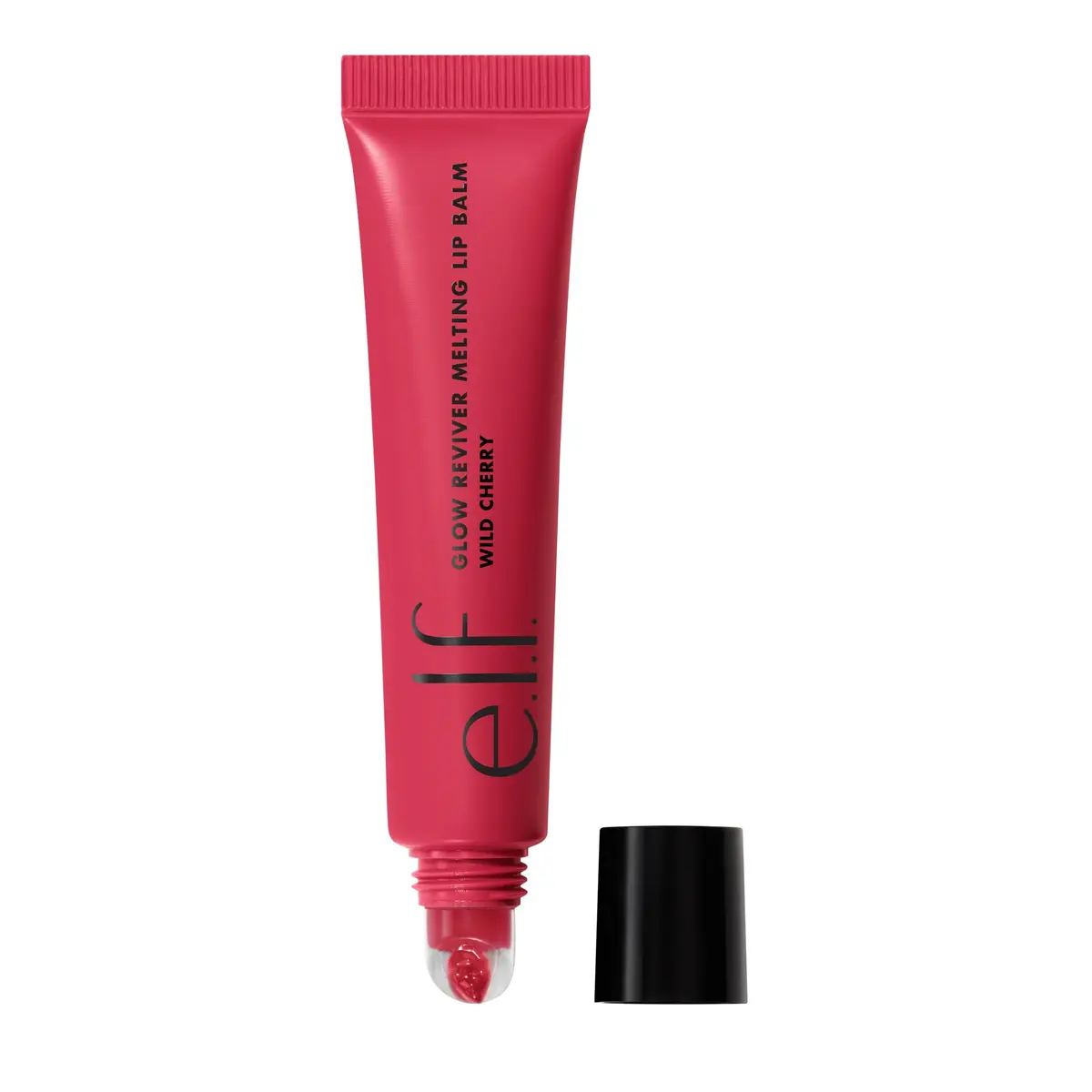 e.l.f. Glow Reviver Melting Lip Balm Wild Cherry Tinted 0.52oz (14.7g) | Hydrating Tinted Balm with Hyaluronic Acid & Butters - main product image