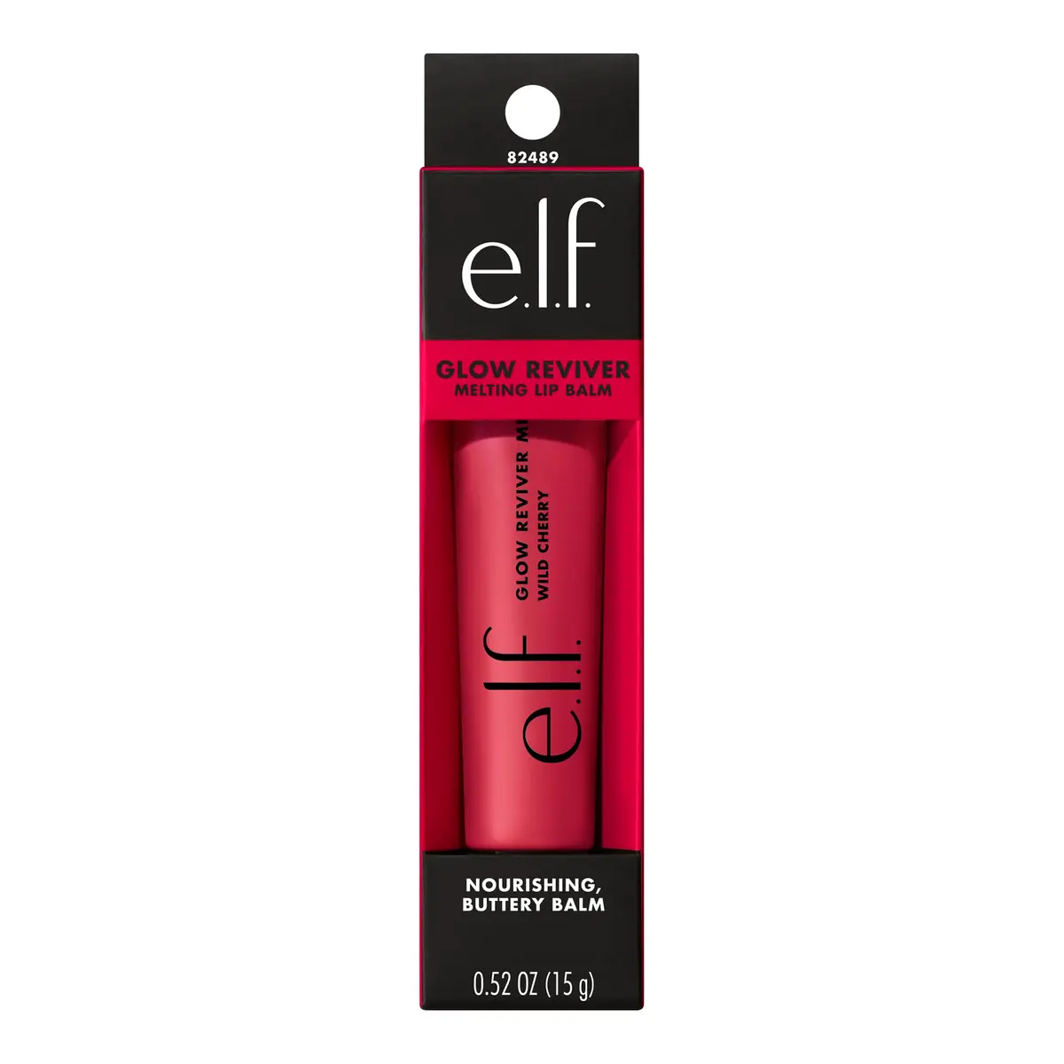 e.l.f. Glow Reviver Melting Lip Balm Wild Cherry Tinted 0.52oz (14.7g) | Hydrating Tinted Balm with Hyaluronic Acid & Butters - view 9