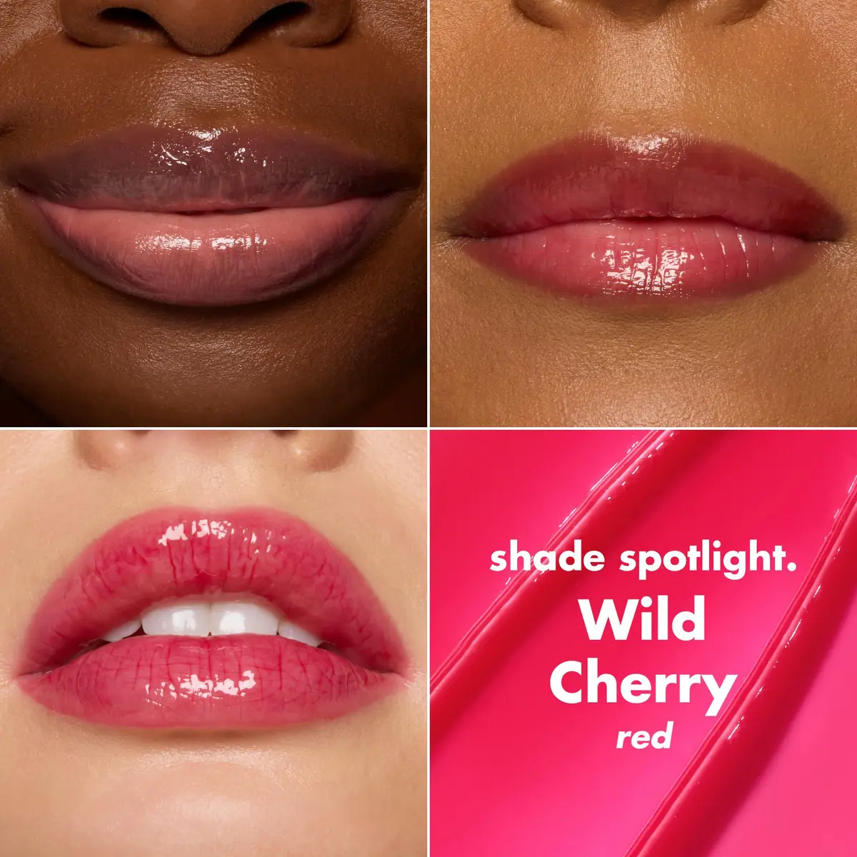 e.l.f. Glow Reviver Melting Lip Balm Wild Cherry Tinted 0.52oz (14.7g) | Hydrating Tinted Balm with Hyaluronic Acid & Butters - view 2
