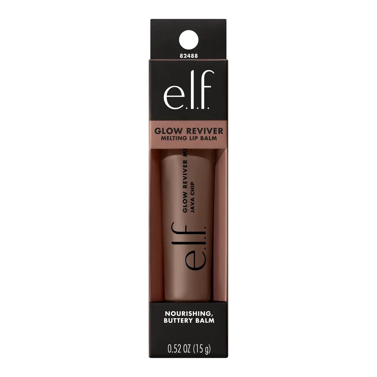 e.l.f. Glow Reviver Melting Lip Balm, Tinted, Java Chip 7.5ml (0.25 Fl Oz) | Hydrating & Glossy with Hyaluronic Acid & Butters - view 9