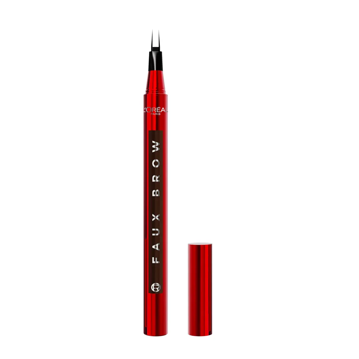 L'Oreal Paris Faux Brow Hair-Like Filling Eyebrow Pen, Dark Brunette | Natural, Waterproof, 2-Day Wear - main product image