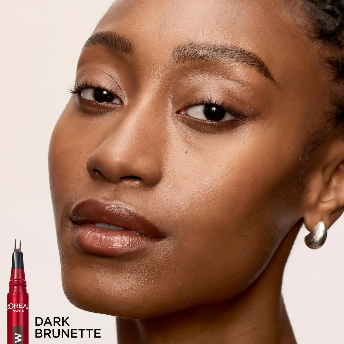 L'Oreal Paris Faux Brow Hair-Like Filling Eyebrow Pen, Dark Brunette | Natural, Waterproof, 2-Day Wear - view 7