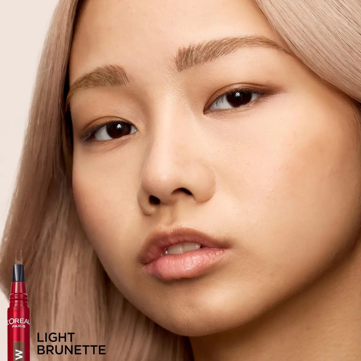 L'Oreal Paris Faux Brow Hair-Like Filling Eyebrow Pen Light Brunette | Natural, Precise & Waterproof - view 7